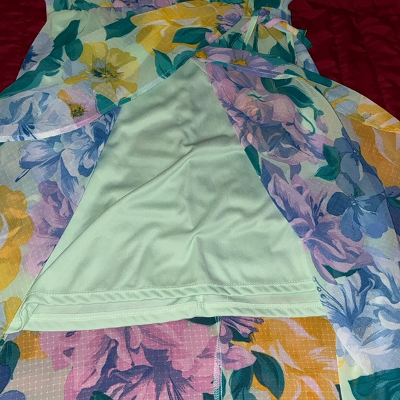 Lily Rose Mint Green Floral Dress XXL - Picture 5 of 8